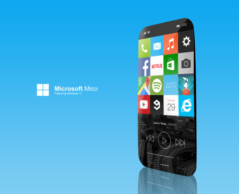 Windows 11 Concept for Mobile